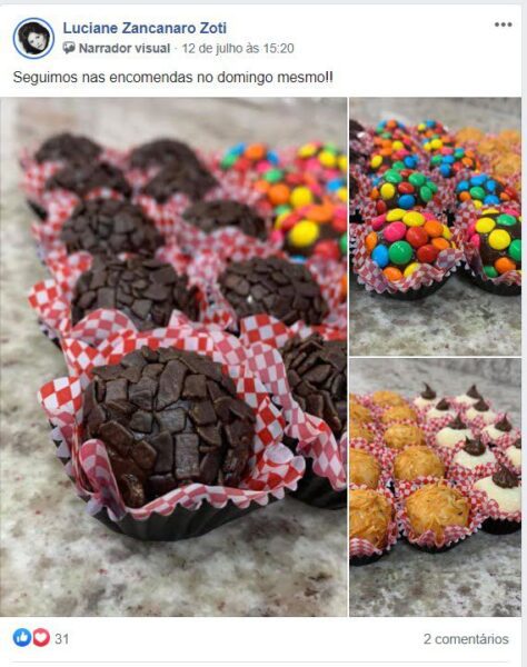 Curso Brigadeiro Gourmet Lucrativo 2.0 resultado