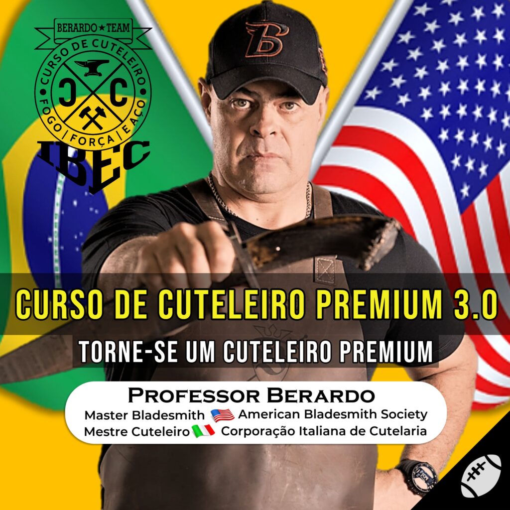 Curso de Cuteleiro Premium 3.0 Professor Berardo