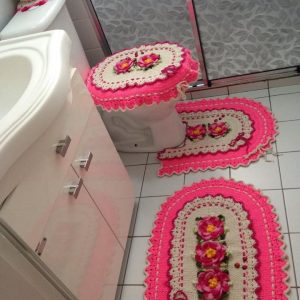 Jogos de Banheiro​ de Crochê