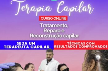 CURSO de TERAPIA CAPILAR - Do Básico ao Avançado - Seja um Terapeuta Capilar