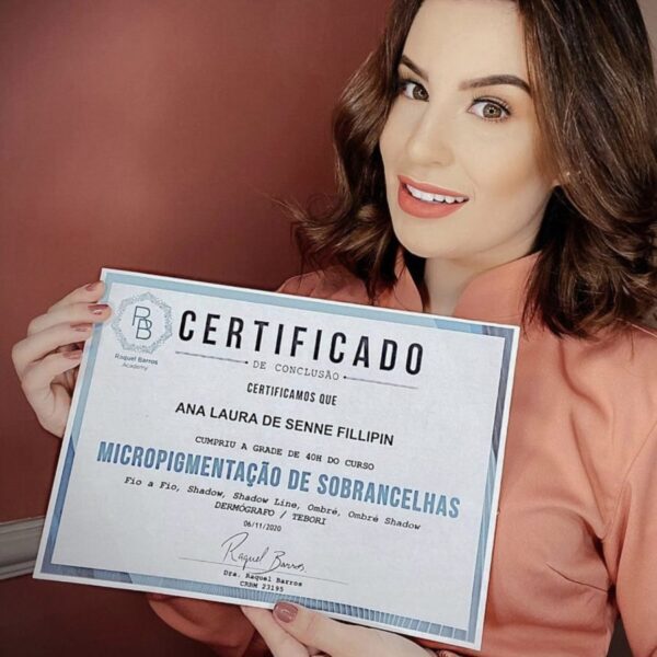 Curso Micropigmentação de Sobrancelhas Raquel Barros