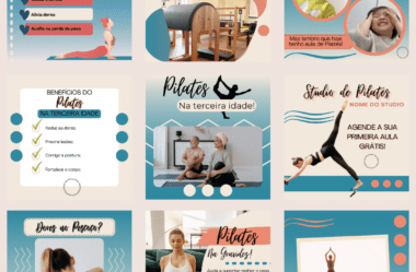 Canva para Pilates É Bom Funciona? Pack Artes Pilates Download