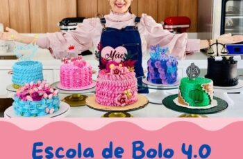 Escola de Bolo 4.0 - 4 em 1 by Marrara Bortoloti