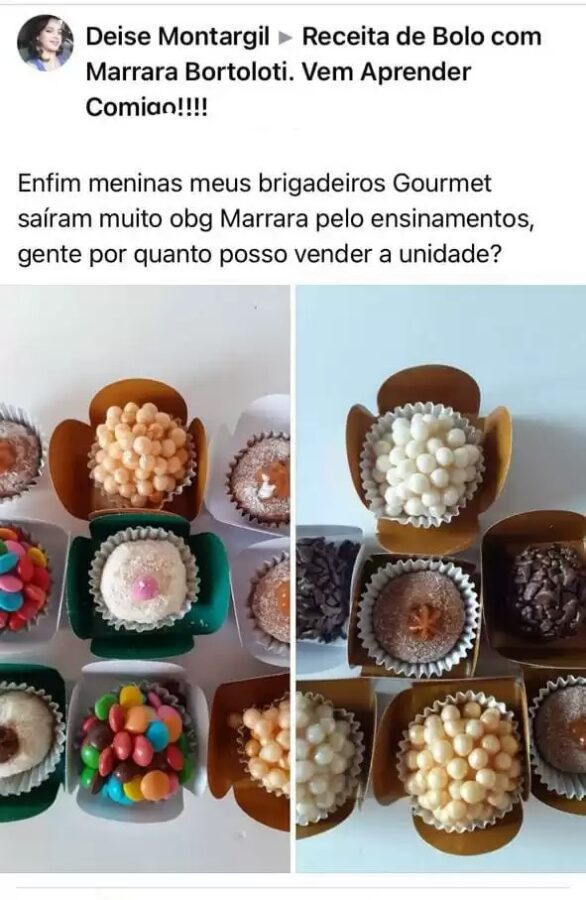 Curso Festival dos Brigadeiros - Marrara Bortoloti \u00c9 Bom?