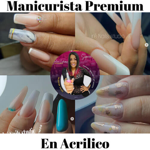 Manicurista Premium en Acrílico Curso Online