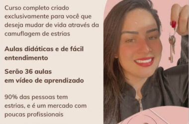 Curso de Camuflagem de Estrias Tavarest Academy E Bom Vale a Pena?