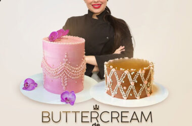 Buttercream de Chantilly Bolos Contemporâneos e Espatulados da Amélia Lino