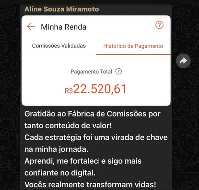 curso Fábrica de Comissões Deborah Oliveira