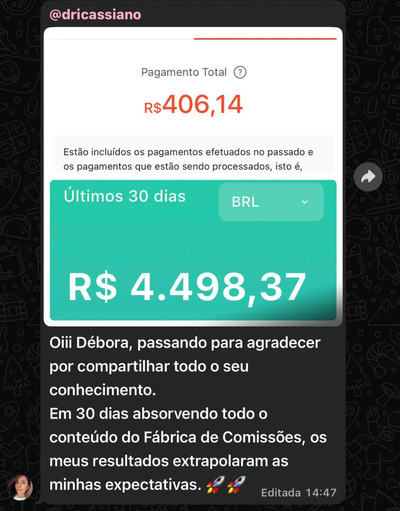curso Fábrica de Comissões Deborah Oliveira