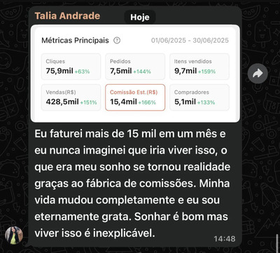 curso Fábrica de Comissões Deborah Oliveira